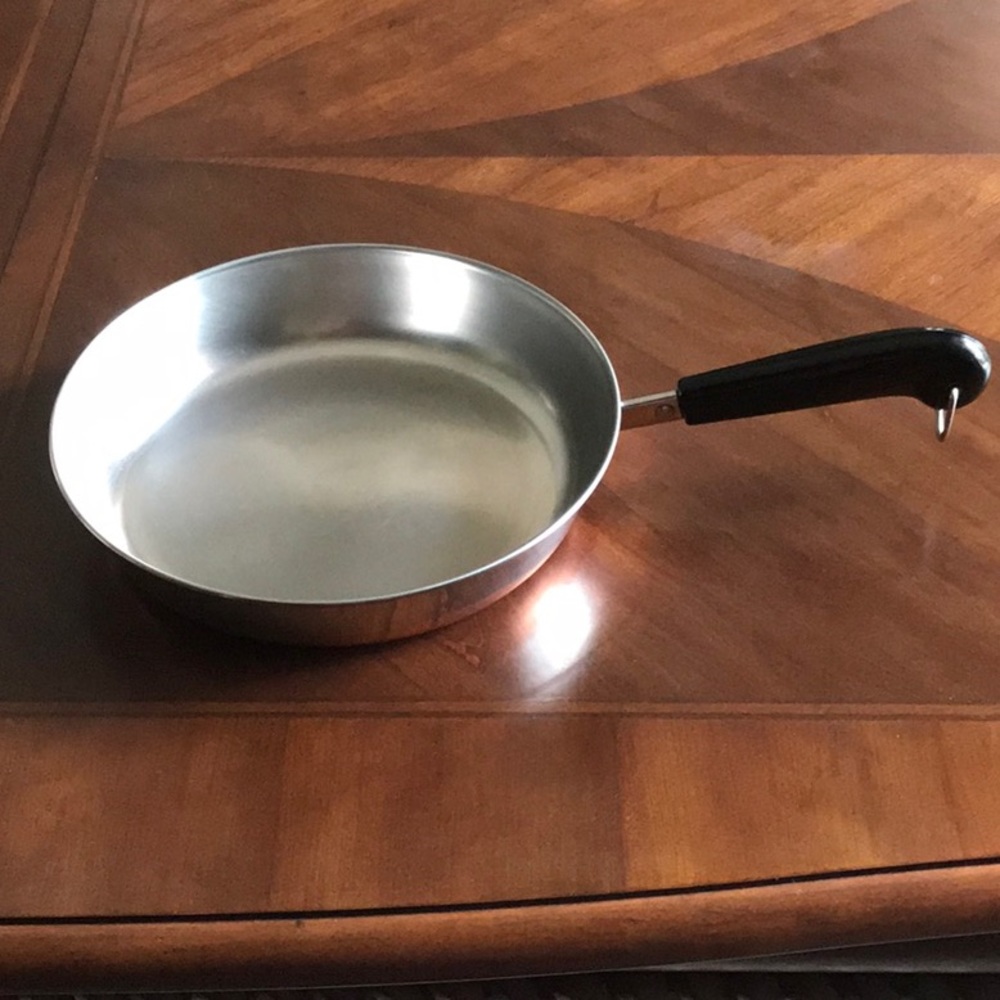 Revere Ware Vintage 10 inch Copper Bottom Skillet